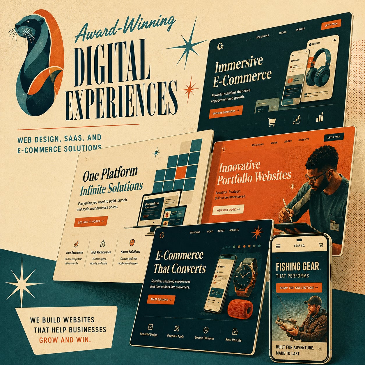 Award-winning digital experiences service